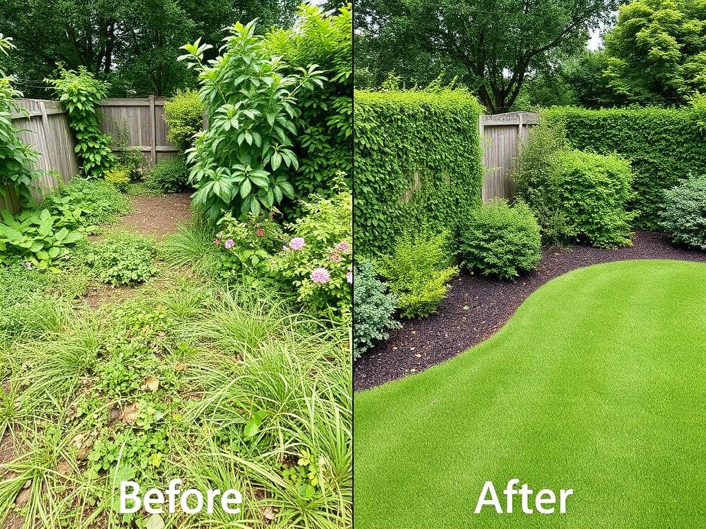 Before and after project 1